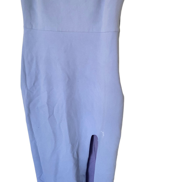LIKELY Sammy Dress Side Slit Racerback Periwinkle Size 2 - Picture 6 of 11